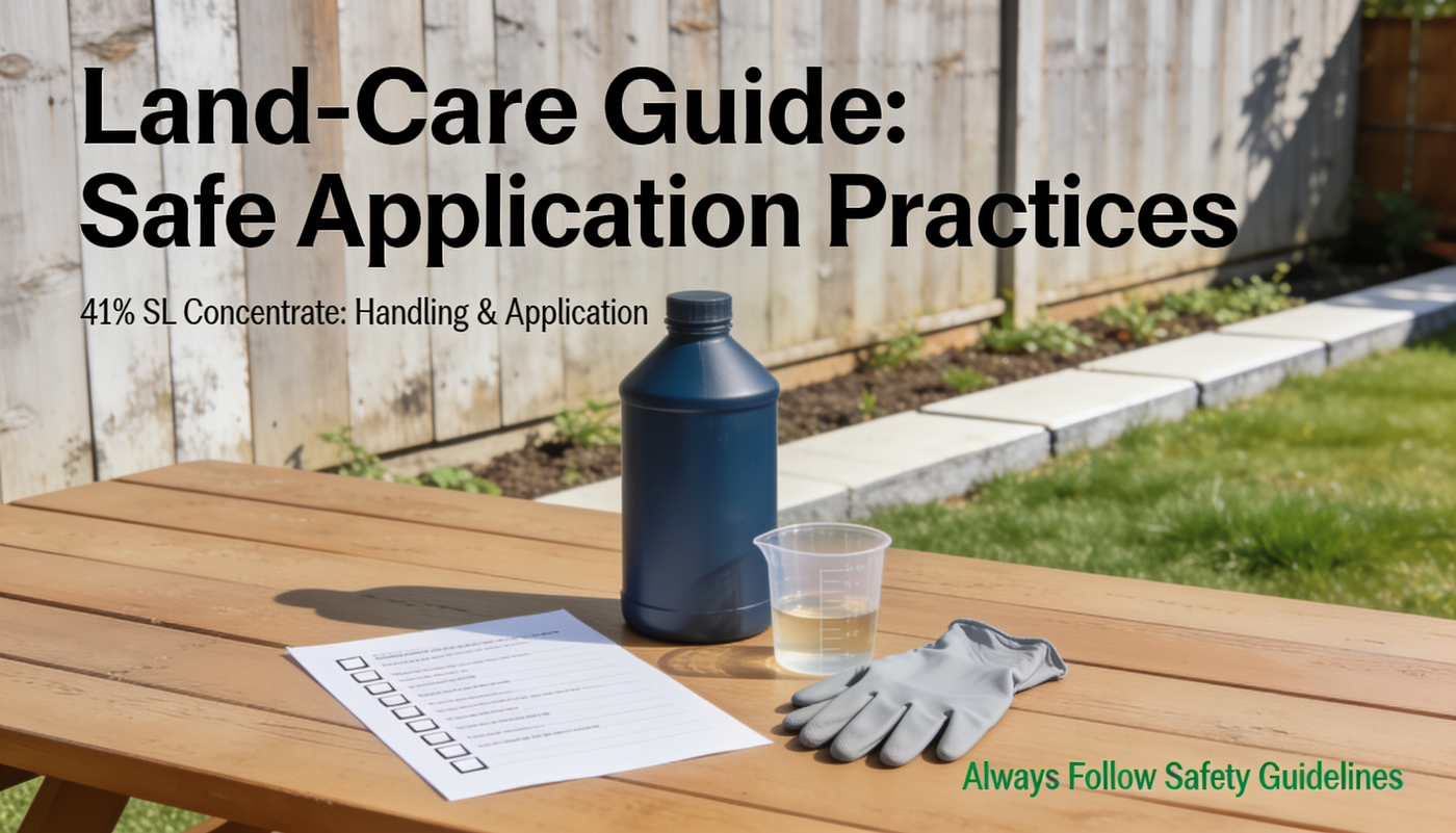What Is a 41% SL Concentrate? A Simple Guide for Land Care Users