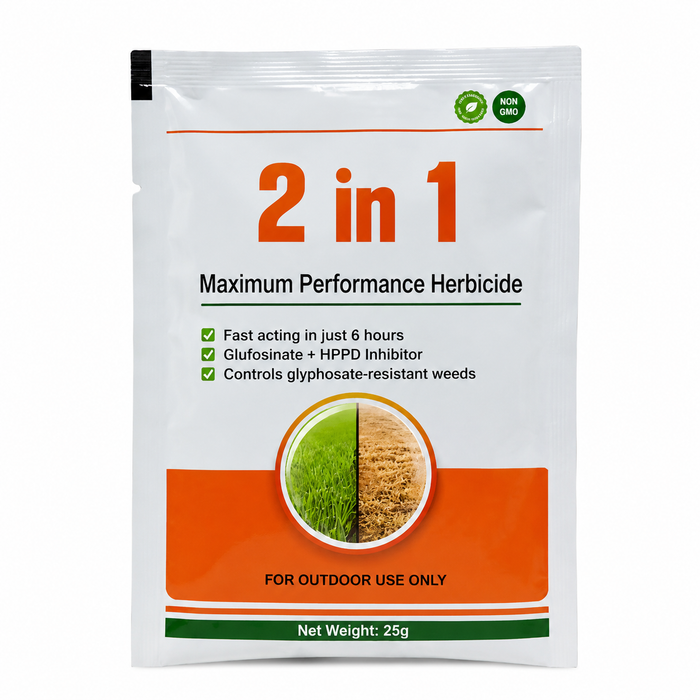 2-in-1 High-Performance Herbicide – Fast-Acting Weed Killer with Visible Results in 6 Hours, Glyphosate-Free Formula