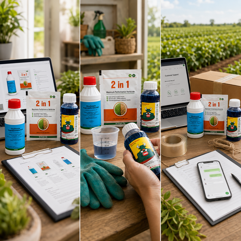 Agriguard360 product selection and customer support process