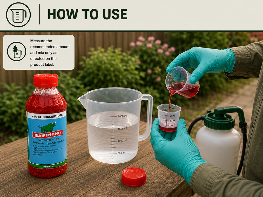 Measure and mix