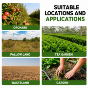 Glyphosate Herbicide Concentrate for Weed Control – Systemic Formula for Agriculture, Garden & Land Care (Yellow)