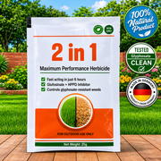 2-in-1 High-Performance Herbicide – Fast-Acting Weed Killer with Visible Results in 6 Hours, Glyphosate-Free Formula