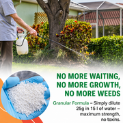 2-in-1 High-Performance Herbicide – Fast-Acting Weed Killer with Visible Results in 6 Hours, Glyphosate-Free Formula
