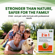 2-in-1 High-Performance Herbicide – Fast-Acting Weed Killer with Visible Results in 6 Hours, Glyphosate-Free Formula